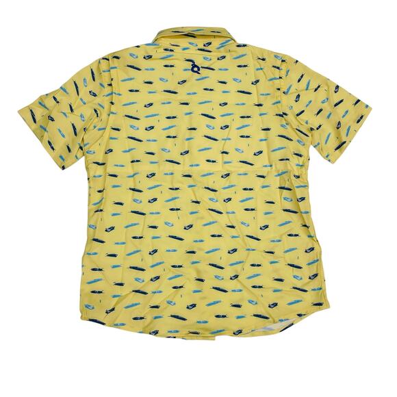 NWT Blue Quail Size 5 Speedboats Button Up Shirt - Picture 4 of 5